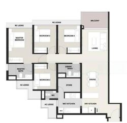 Clavon (D5), Apartment #526268151